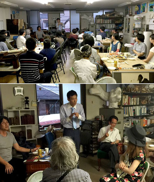 京都造形大学の学生さんへ勉強会講師